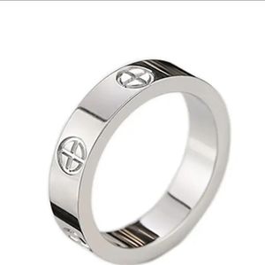 Stainless Steel Designer Screw Ring Band